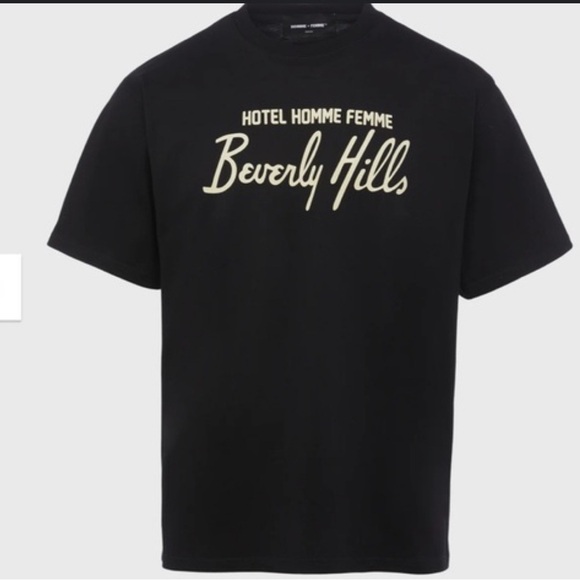 Homme + Femme Beverly Hills t-Shirt - Picture 1 of 11